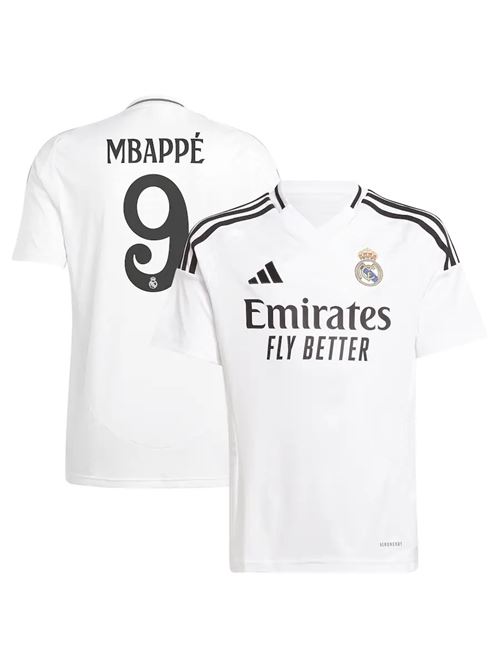 Adidas Real Madrid maglia gara bambino Mbappe 24/25 Real Madrid | IT5186ST.MBAPPE